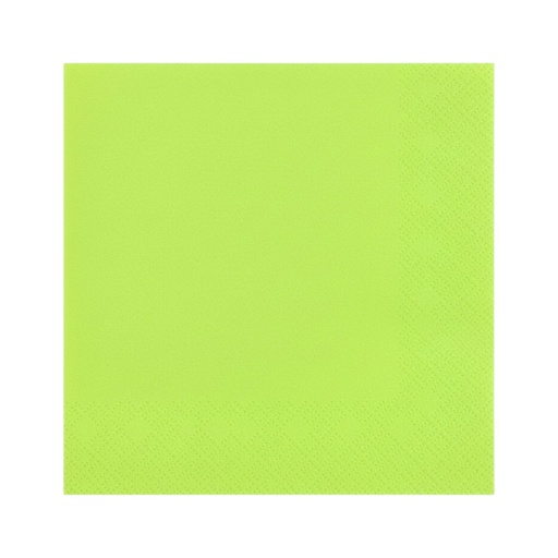Fun Fiesta 50ct 13" Luncheon Paper Napkins, Apple green