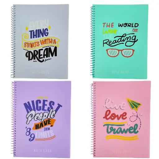 Premium Notebook with Soft Touch 27cm×20cm (Aspen)