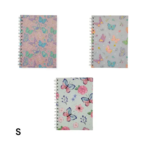 Small Butterfly Themed Notebook 15cm×11cm