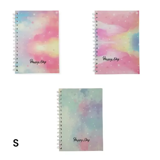 Small Spiral Colourful Notebook 15cm×11cm(Aspen)