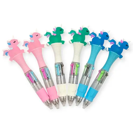 Unicorn Themed Colourful Set of Pens