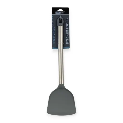Stainless Steel Silicone Solid Turner