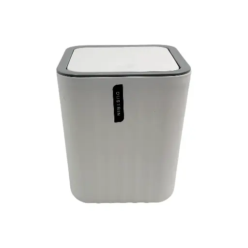 WAVE PATTERN POP-ON DESKTOP TRASH CAN